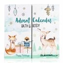 Bild 1 von ACCENTRA Adventskalender Beauty Adventskalender "Happy Holidays" für Frauen und Kinder, Kalender mit 24 Türchen zum Baden, Pflegen und verwöhnen