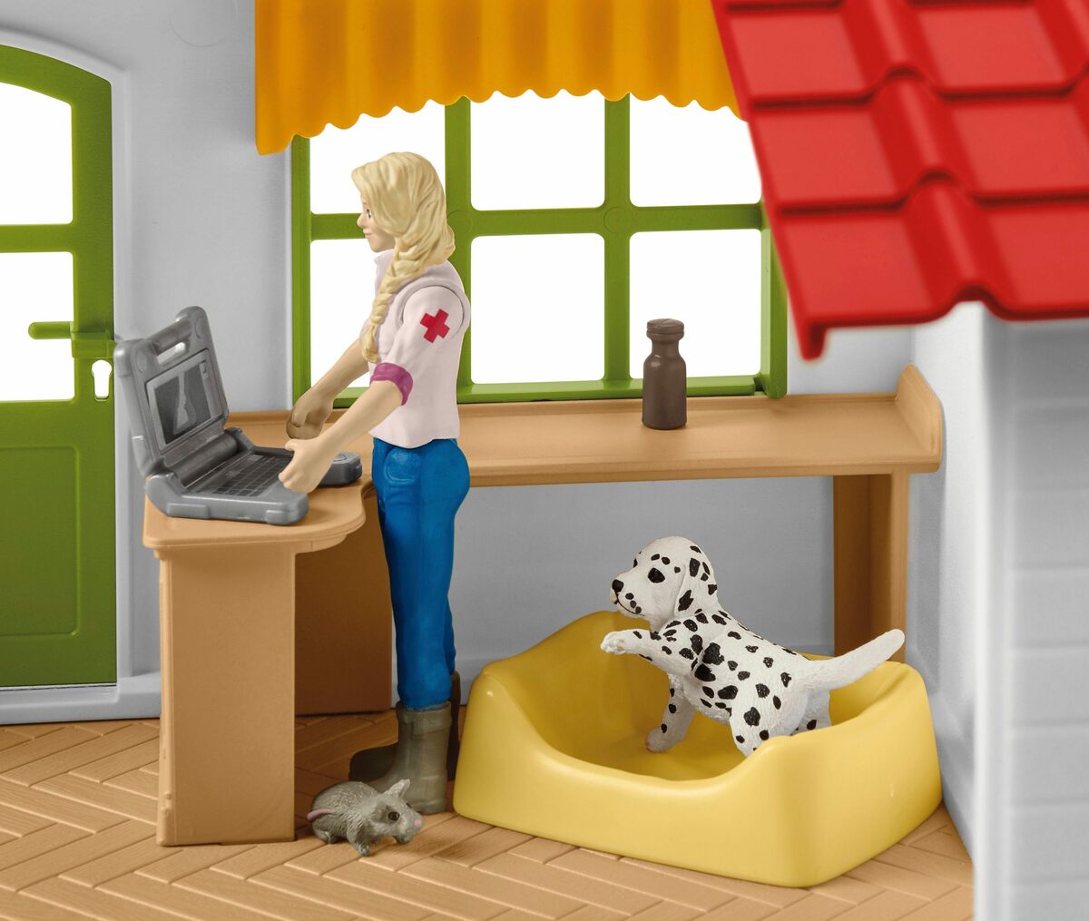 Bild 1 von Schleich® Spielwelt FARM WORLD, Tierarzt-Praxis mit Haustieren (42502), Made in Europe