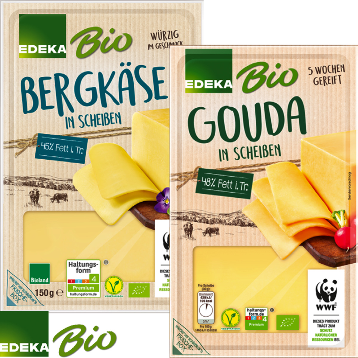 Bild 1 von Bio Käse in Scheiben