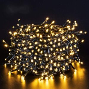 Elegear LED-Lichterkette 40M 300 LEDs Lichterkette Batterie Timer, 8 Modi, 300-flammig, Weihnachtsdeko mit Timer für Weihanchtsbaum