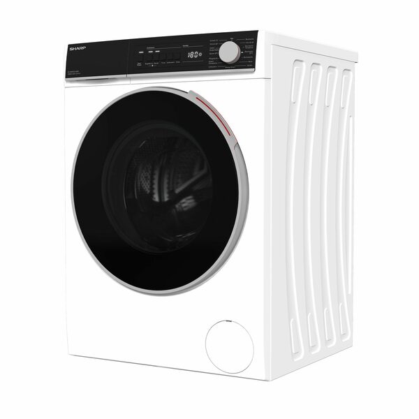 Bild 3 von Sharp Waschmaschine ES-BRO014WA-DE, 10,00 kg, 1400 U/min, Aquastop, Dampffunktion, Kindersicherung, Advanced Inverter Motor