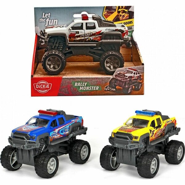 Bild 1 von Dickie Toys Spielzeug-Auto Rally Monster, 3-fach sortiert
