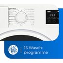 Bild 3 von exquisit Waschtrockner WT8614-060D, 8,00 kg, 6 kg, 1400 U/min, 15 Programmen für Waschen & Trocknen, Display, Allergiker Programm