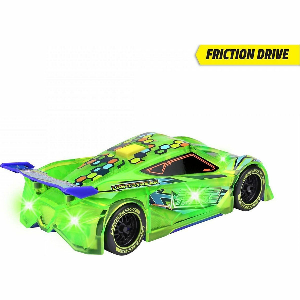 Bild 2 von Dickie Toys Spielzeug-Auto Spielzeugauto Speed Tronic mit Lichtwechsel &