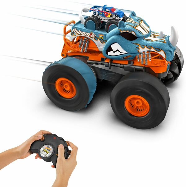 Bild 4 von Hot Wheels RC-Monstertruck HW umbaubarer Rhinomite