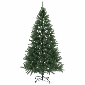 Juskys Weihnachtsbaum Talvi 210 cm hoch – künstlicher Tannenbaum aus PE-Kunststoff mit Metallständer