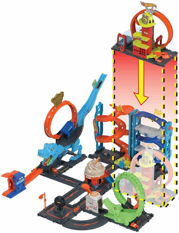 Bild 3 von Hot Wheels Spiel-Gebäude City Super Fire Station