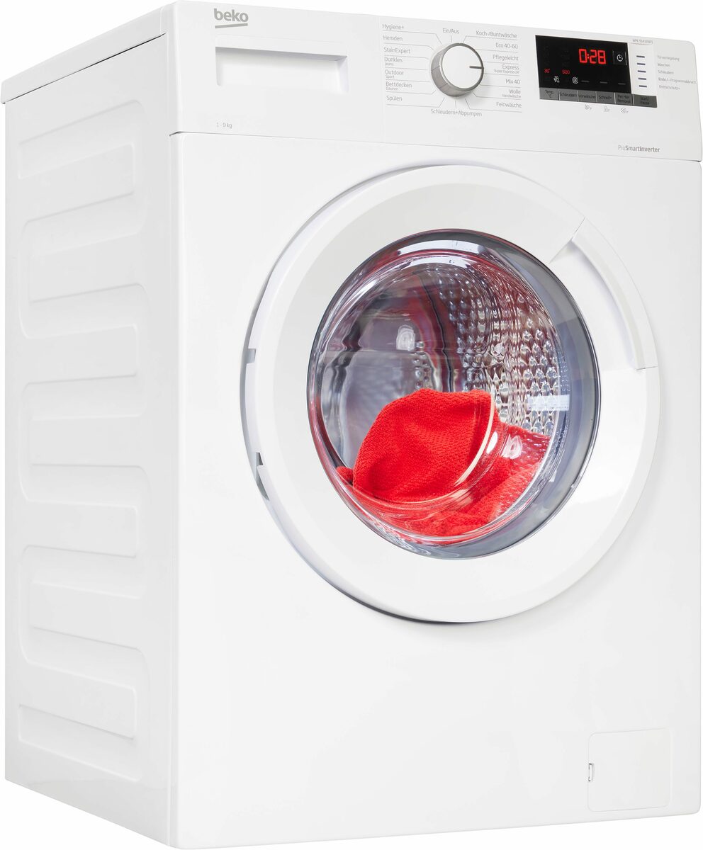 Bild 1 von BEKO Waschmaschine WML91433NP1, 9 kg, 1400 U/min