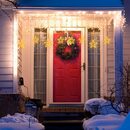 Bild 3 von Lospitch LED-Lichterkette LED Lichterkette Sterne Lichtervorhang Weihnachtsdeko IP44 Innen Außen, 138-flammig