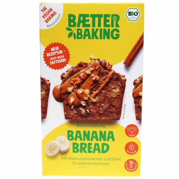 Bild 1 von Baetter Baking BIO Backmischung Bananenbrot