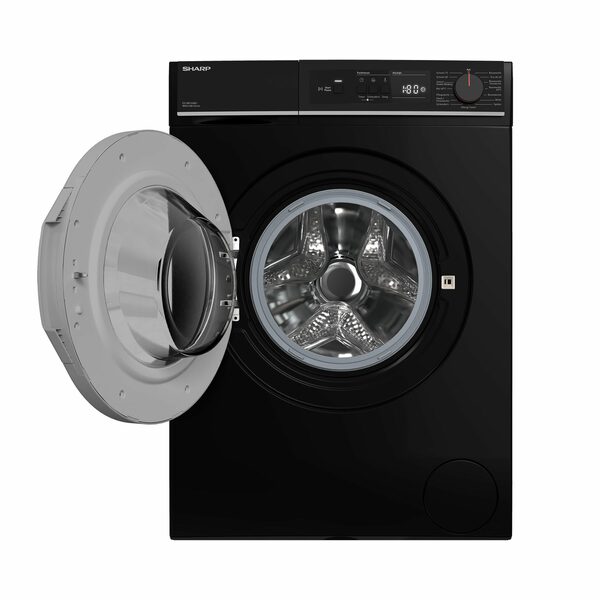 Bild 3 von Sharp Waschmaschine ES-W814IAB1-DE, 8 kg, 1400 U/min, Inverter Motor, AquaStop, Überlaufschutz, LED-Diplay, 15 Programme