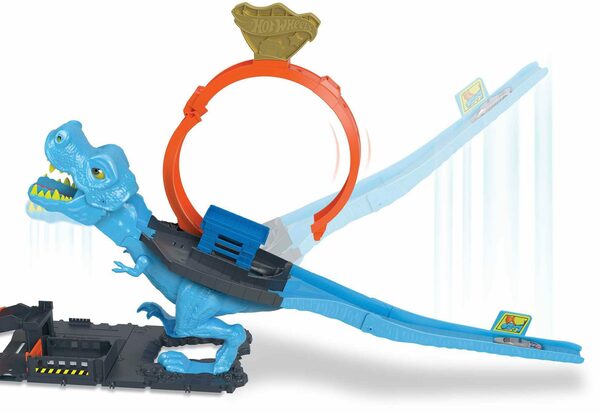 Bild 3 von Hot Wheels Spiel-Parkgarage City Trackset T-Rex Looping inkl. Auto