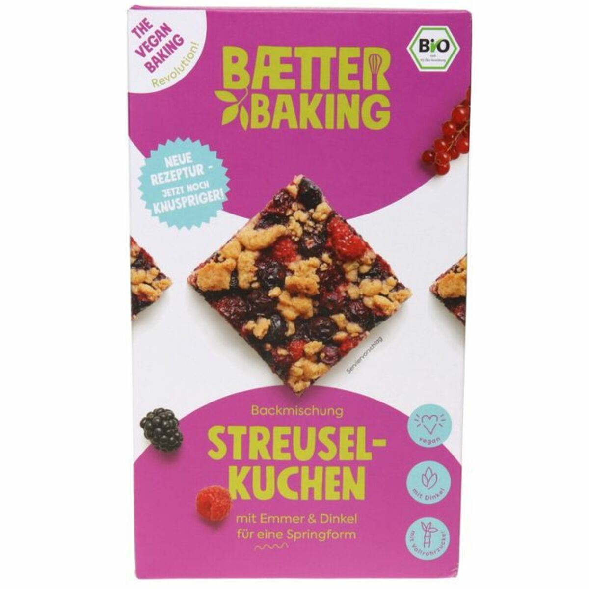 Bild 1 von Baetter Baking BIO Backmischung Streuselkuchen