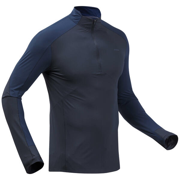 Bild 1 von Wandershirt Herren langarm mit UV-Schutz - MH550 blau