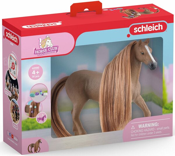 Bild 4 von Schleich® Spielfigur HORSE CLUB, Beauty Horse Englisch Vollblut Stute (42582)