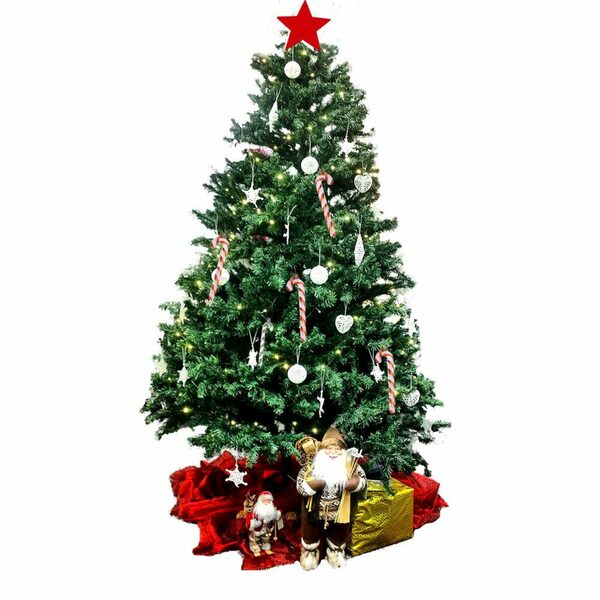 Bild 3 von Xuigort Christbaumschmuck Zuckerstangen - Anhänger, Weihnachtsbaumschmuck Weihnachtskugeln - Rot (6-tlg)