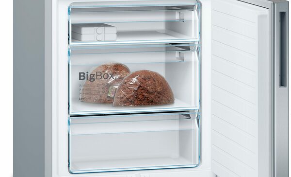 Bild 4 von BOSCH Kühl-/Gefrierkombination KGE49AICA, 201 cm hoch, 70 cm breit, XXL Fassungsvolumen von 419 l