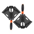 Bild 1 von TACKLIFE HAC3B Eckklemme, 90 ° rechtwinklige Klemme, Gehäuse aus Aluminiumlegierung, Schwingbacken, Karbonstahl-Gewindestange für die Verbindung von Holz, Metall und Glas, ideal für Heimwerker-Ho