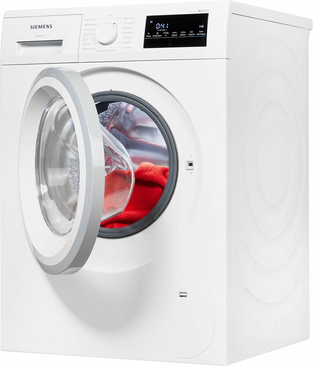 Bild 2 von SIEMENS Waschmaschine WM14NK23, 8 kg, 1400 U/min