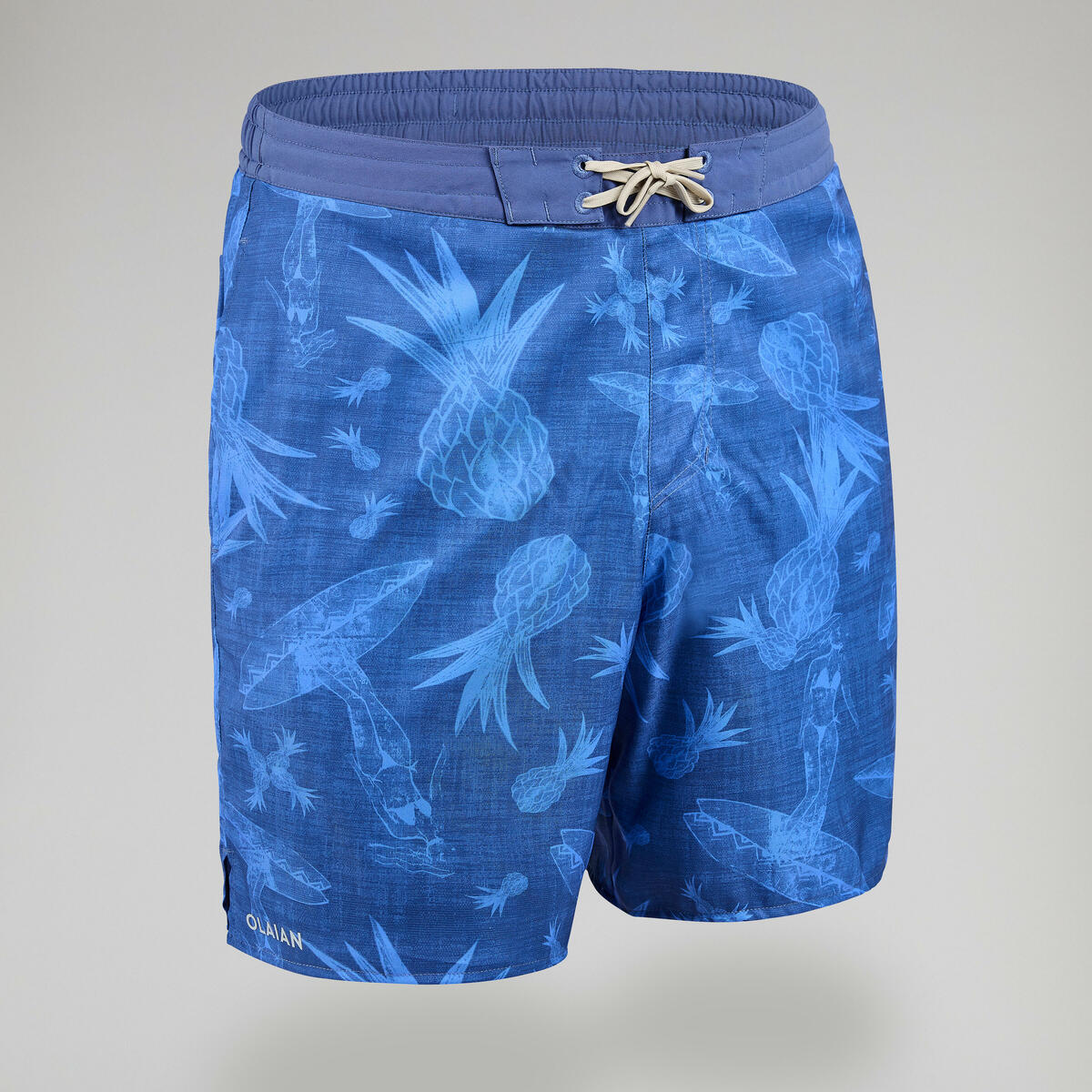 Bild 1 von Boardshorts Surfen 100 long Eco SURFERGIRL blau
