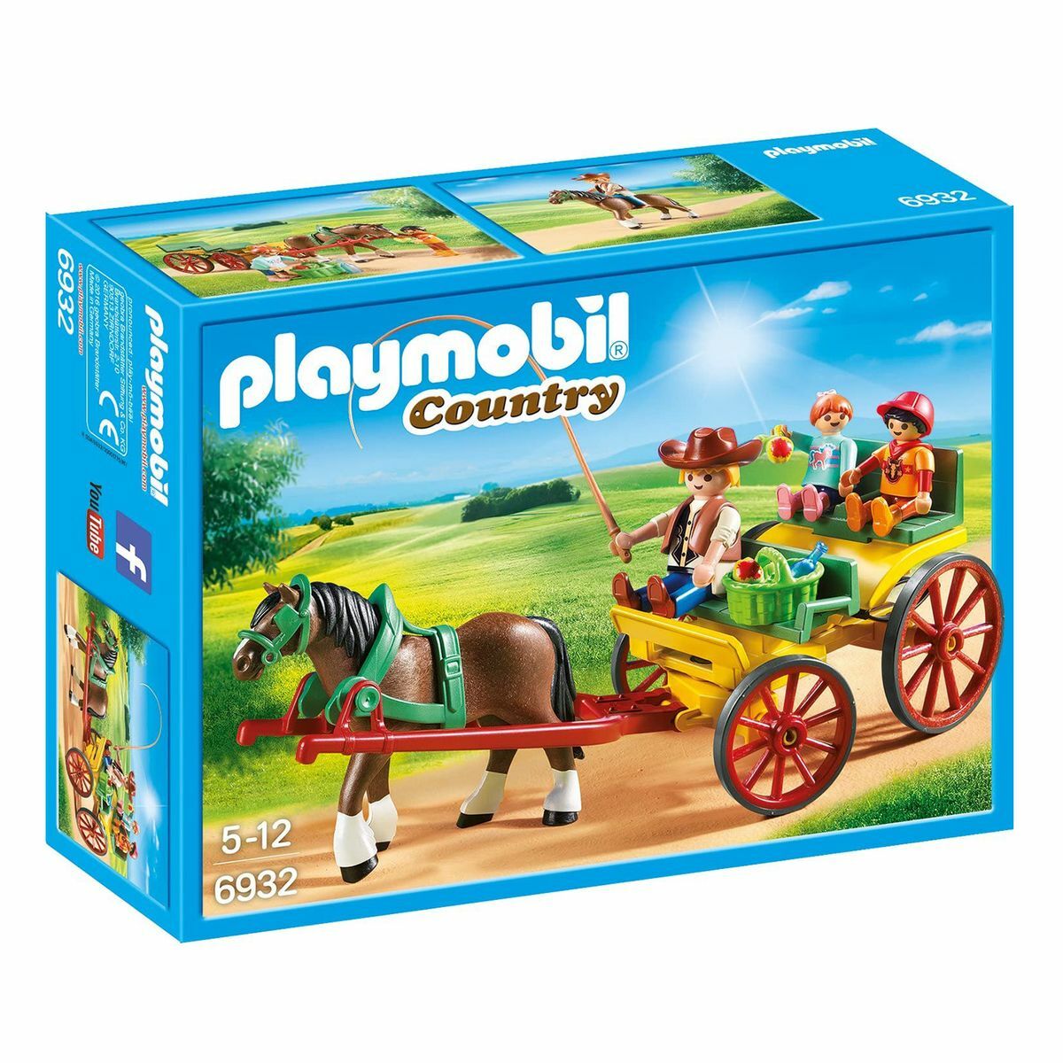 Bild 1 von PLAYMOBIL® 6932 - Country - Pferdekutsche