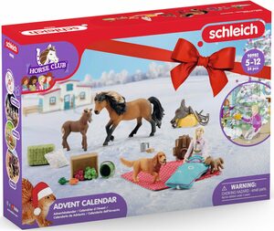 Schleich® Adventskalender Spielzeug, HORSE CLUB (24-tlg)