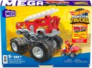 Bild 2 von MEGA Spielzeug-Auto Hot Wheels Feuerwehr-Auto Monster Truck, (284-tlg), mit 2 Figuren