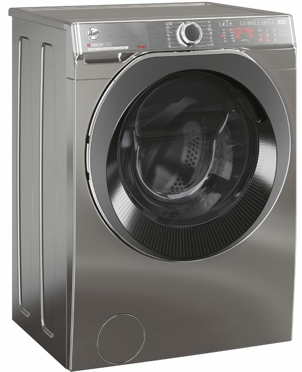 Bild 1 von Hoover Waschmaschine H-WASH 550 Expert Design H5WPBD410AMBCR/S, 10 kg, 1400 U/min, Power Care, ActiveSteam, hOn App / Wi-Fi + Bluetooth, Mengenautomatik