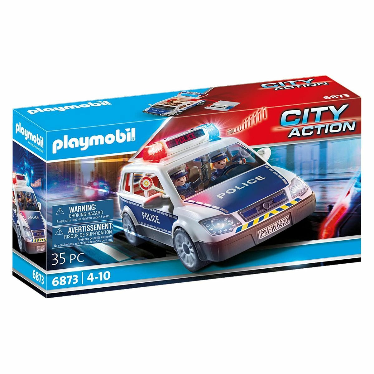 Bild 1 von PLAYMOBIL® 6873 - City Action - Polizei Einsatzwagen