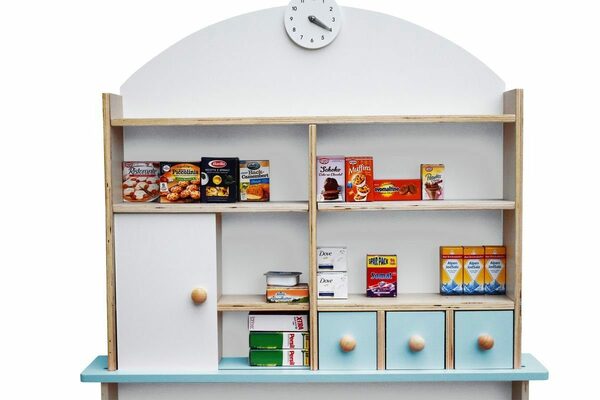 Bild 3 von Coemo Kaufladen, Lilly Verkaufsstand "Tante-Emma-Laden" Kaufmannsladen Holz