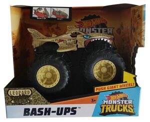 Hot Wheels Spielzeug-Rennwagen Mattel Hot Wheels GCF98 - Monster Truck 1:64, BASH