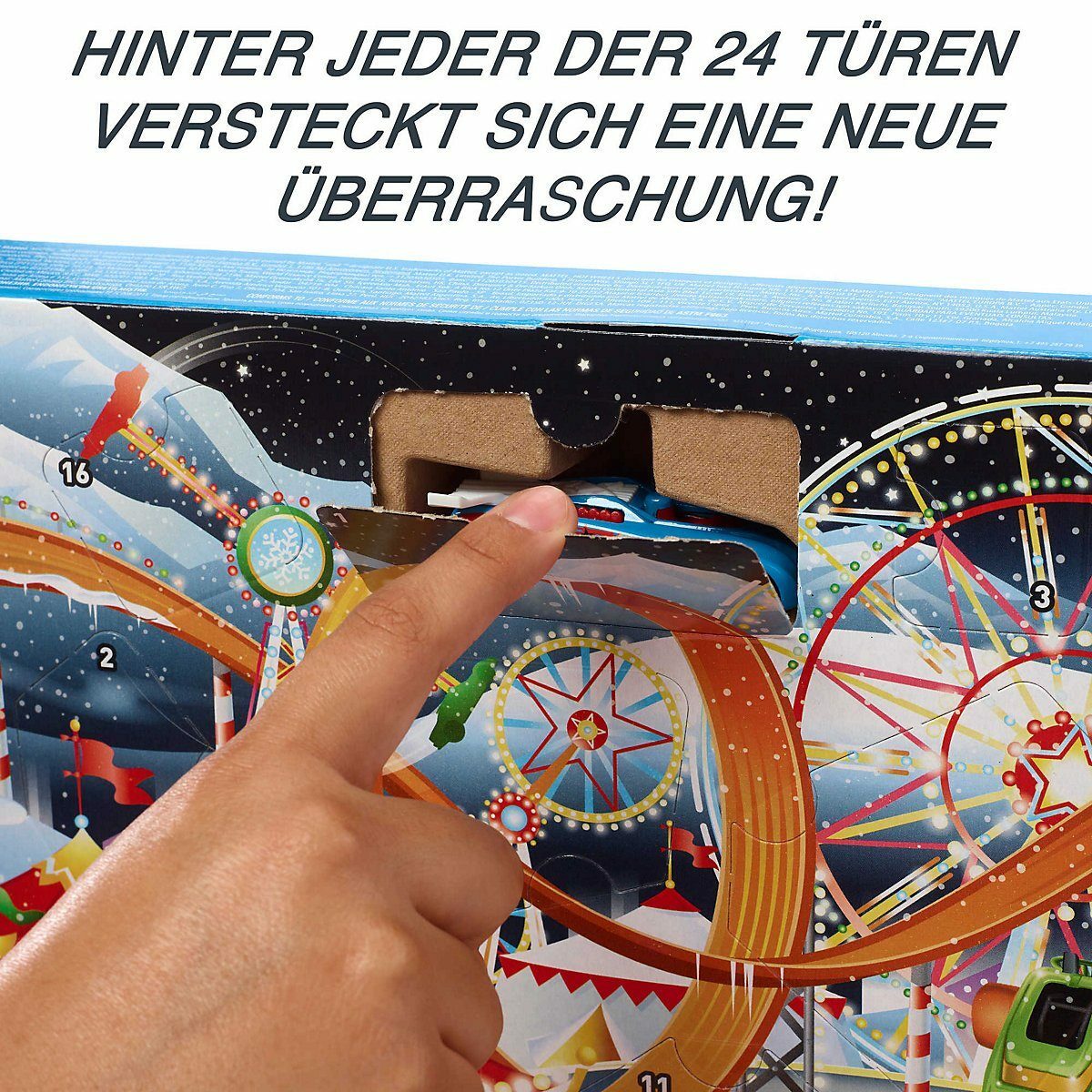 Bild 3 von Mattel® Adventskalender Hot Wheels Kinder-Adventskalender 2022 inkl. 8