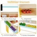 Bild 2 von KOMFOTTEU Kaufladen, mit Spielkasse, hängender Tafel, für Kinder ab 3 Jahren