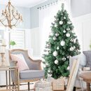 Bild 4 von Favson Weihnachtskugelständer silbrig 3 cm große Weihnachtskugeln,bruchsichere hängende Kugeln