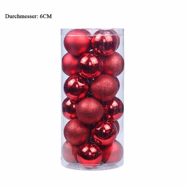 Bild 2 von FeelGlad Weihnachtsbaumkugel Kunststoff-Weihnachtsschmuck-Set