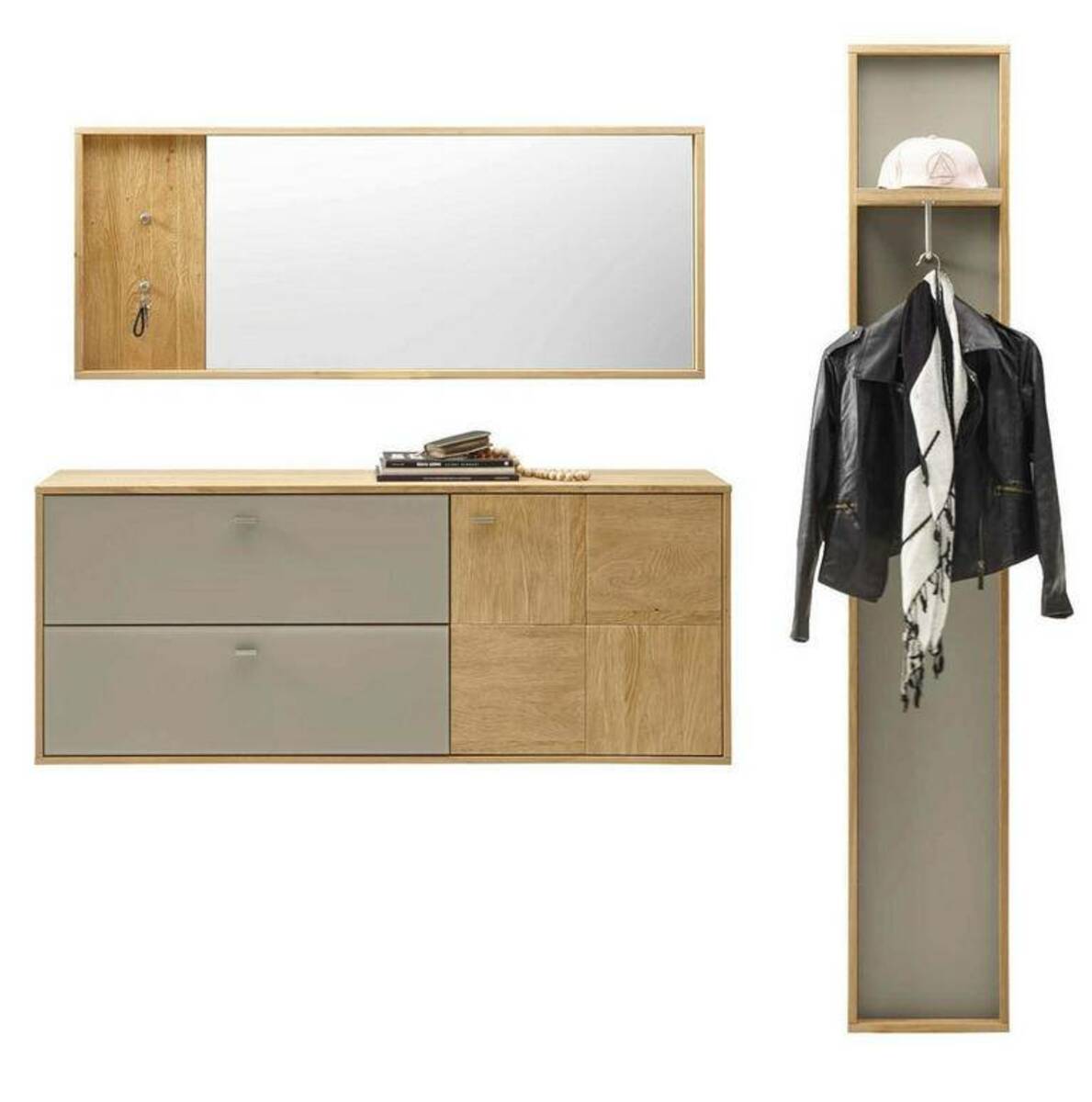 Bild 1 von Musterring Garderobenkombination 6 ohne LED LAGO, Holzfurnier