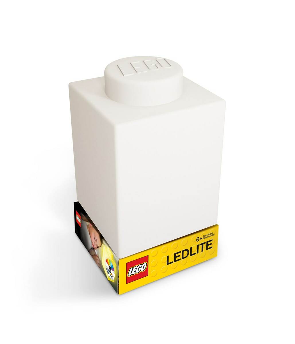 Bild 1 von LEGO® Classic - Legostein Nachtlicht aus Silikon - Farbe Weiß
