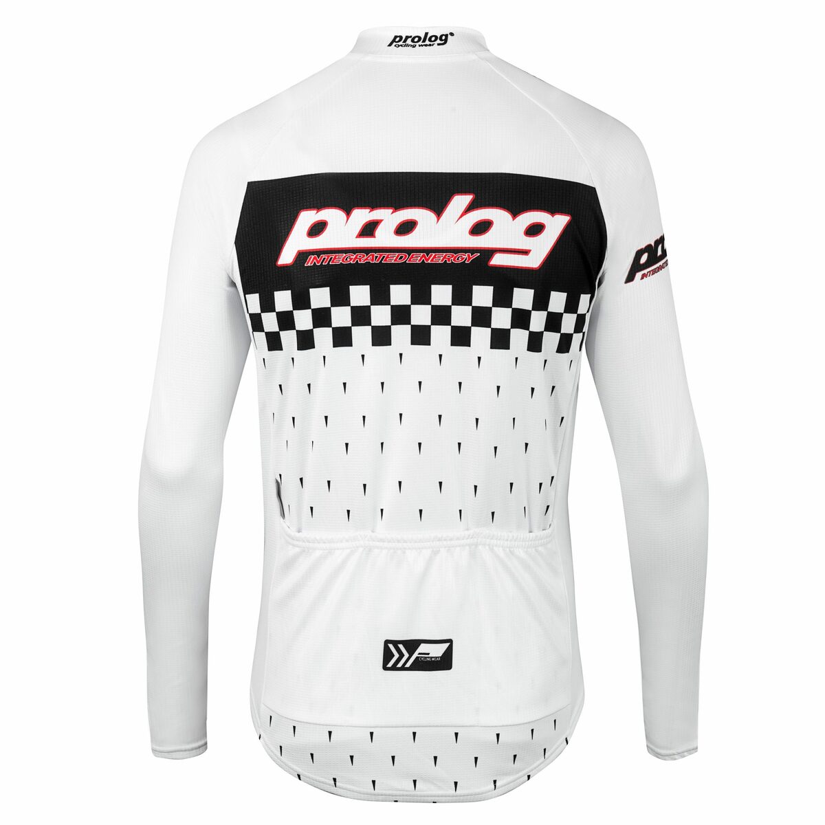 Bild 2 von prolog cycling wear Radtrikot Fahrradtrikot Herren langarm > Integrated Energy White < Radtrikot Herren Winter: wärmend, atmungsaktiv, elastisch