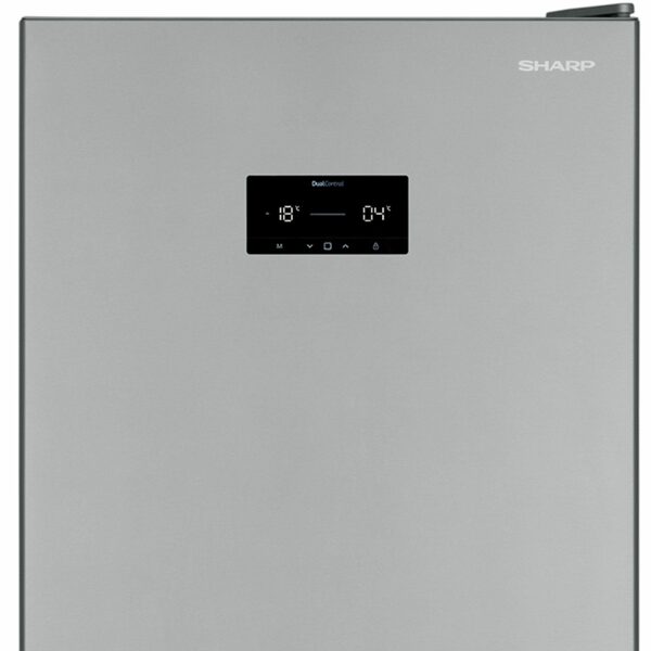 Bild 2 von Sharp Kühl-/Gefrierkombination edelstahl SJ-BA10DHXIC-EU, 186 cm hoch, 59,5 cm breit