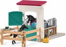 Bild 2 von Schleich® Spielwelt HORSE CLUB, Pferdebox mit Stute und Fohlen (42611)