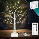 Bild 1 von KESSER® Lichterbaum Birkenbaum 60cm LED Mit Fernbedienung Timer 8 Modi Lichterzweige für Innen Warmweiß LEDs Bäumchen Birken Weihnachtsdeko für Weihnachten Zuhause Party Geburtstag Innendekorati