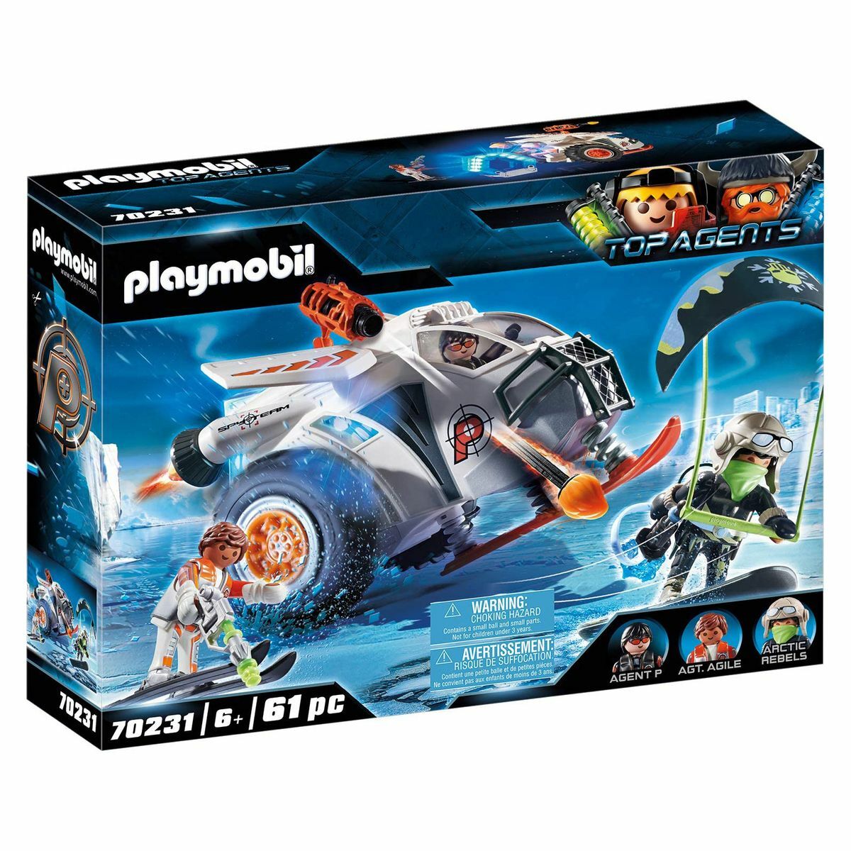 Bild 1 von PLAYMOBIL® 70231 - Top Agents - Spy Team Schneegleiter