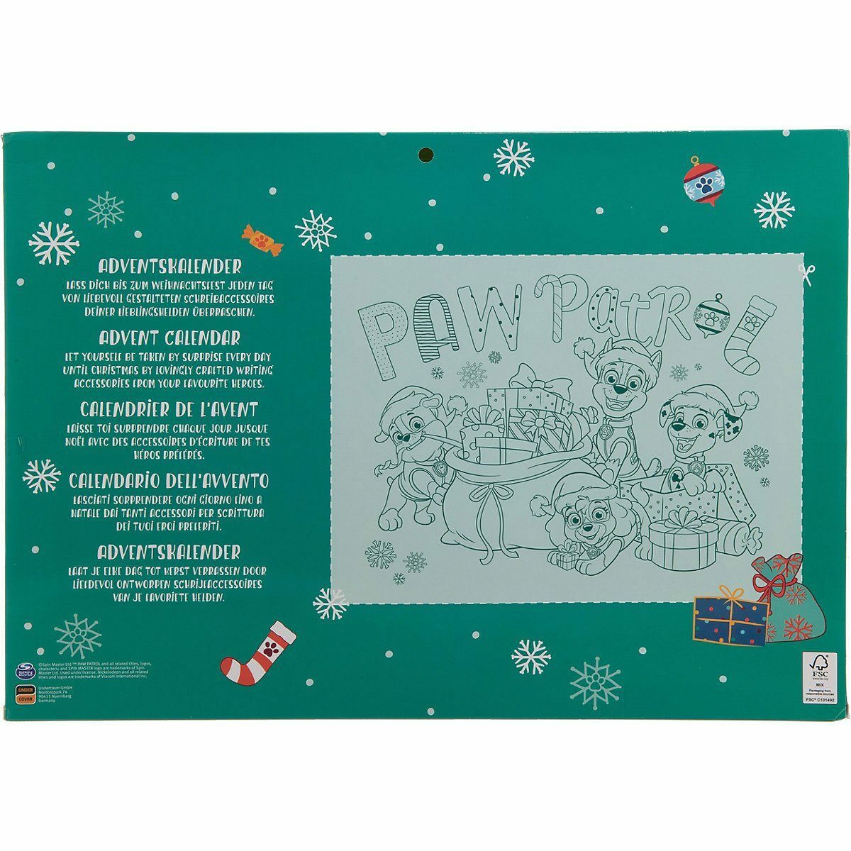 Bild 2 von UNDERCOVER Adventskalender Adventskalender PAW Patrol