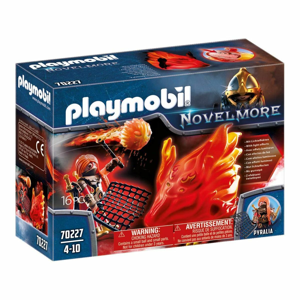 Bild 1 von PLAYMOBIL® 70227 - Novelmore - Burnham Raiders Feuergeist und die Hüterin des Feuers