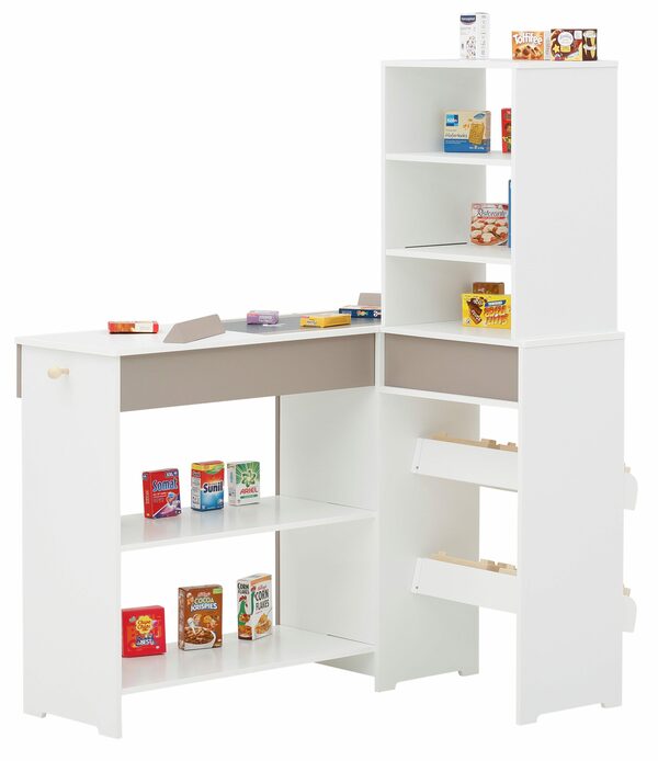 Bild 4 von Tanner Kaufladen Holzspielzeug, Supermarkt aus Holz, inkl. Markenminiatur-Faltschachteln; FSC® - schützt Wald - weltweit