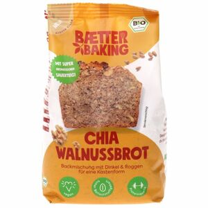 Baetter Baking BIO Brotbackmischung Chia-Walnussbrot