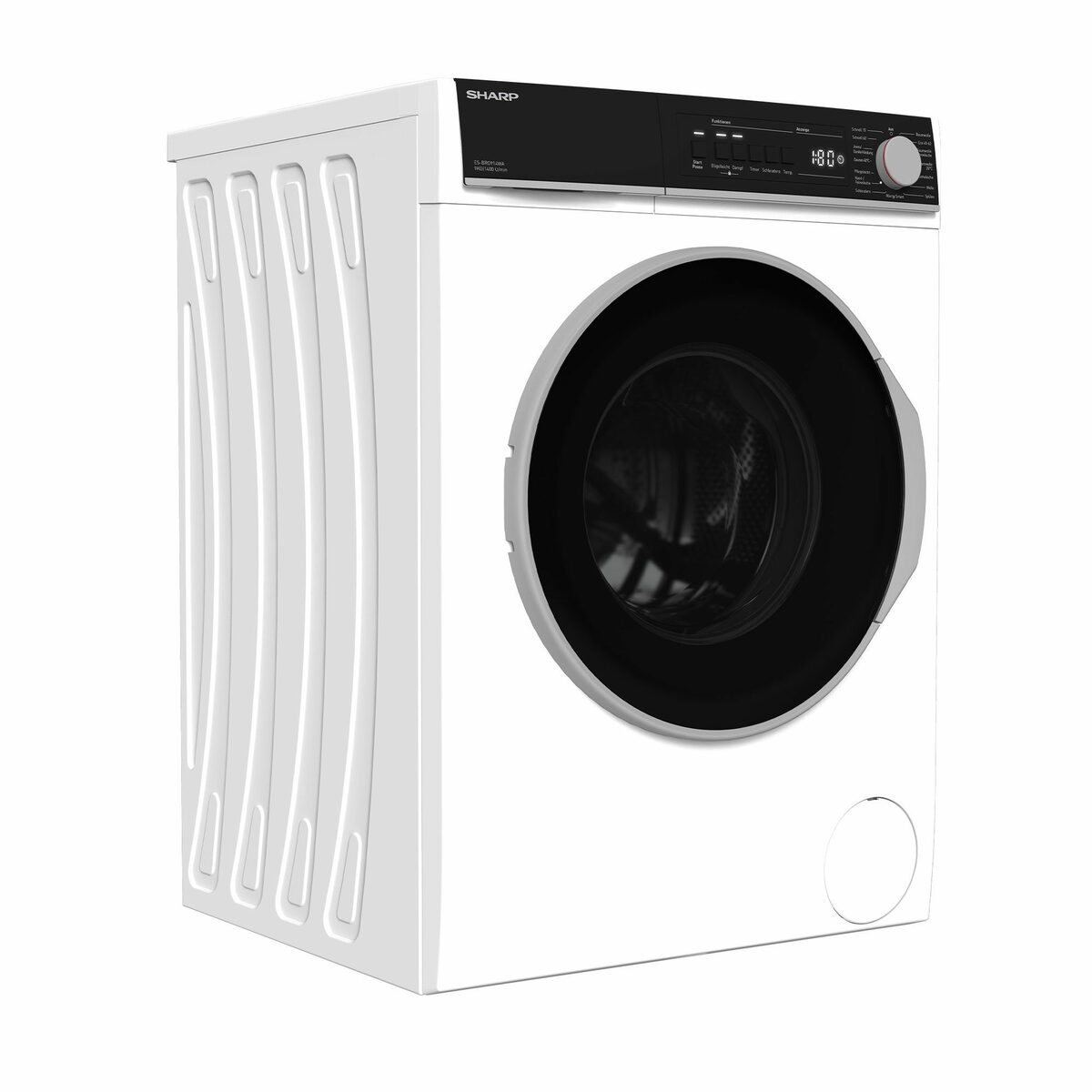 Bild 2 von Sharp Waschmaschine ES-BRO914WA-DE, 9,00 kg, 1400 U/min, Dampf, Aquastop, AllergySmart, Inverter Motor