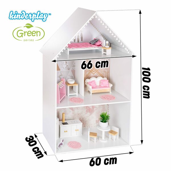 Bild 2 von Kinderplay Dolls & Strollers Puppenhaus