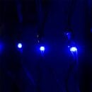 Bild 3 von monzana Lichterkette, Netzlichterkette 120x120cm 100 LED Blau Timer 8 Leuchtmodi