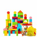 Bild 4 von Deliana.home Spielturm-Spielzeugset Bunte große Teilchen Blöcke Kinder Holzspielzeug, (42-tlg), Baby Frühes Lernen Kognitive Erleuchtung